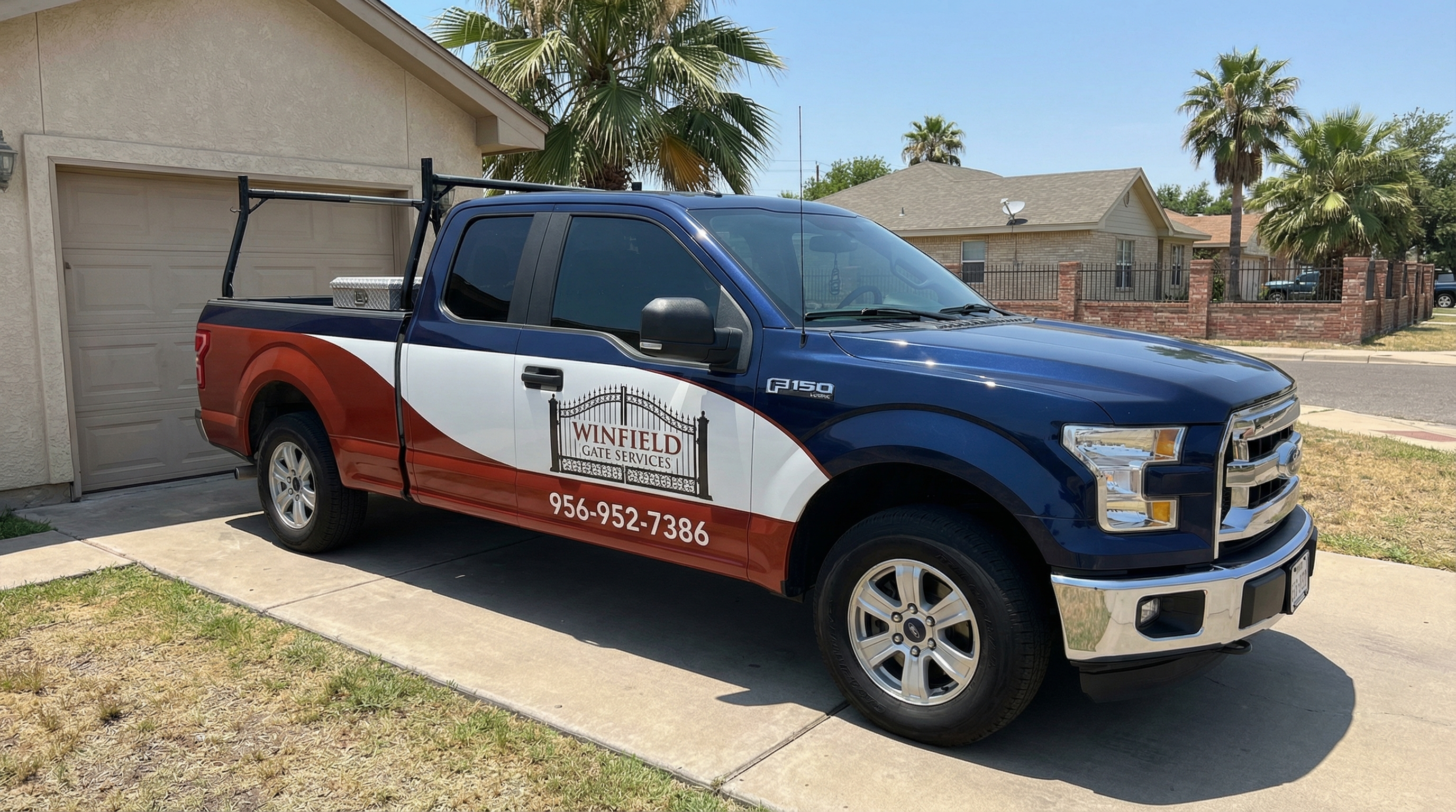 Professional gate installation by Winfield Gate Services in Laredo, TX